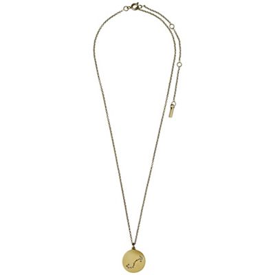 Gold Scorpio necklace